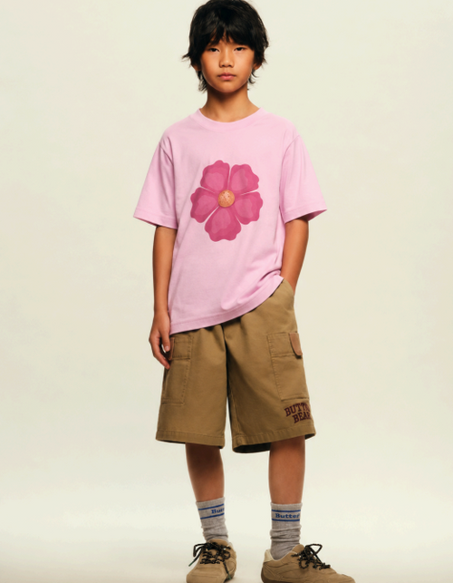 Pink Flower Tee